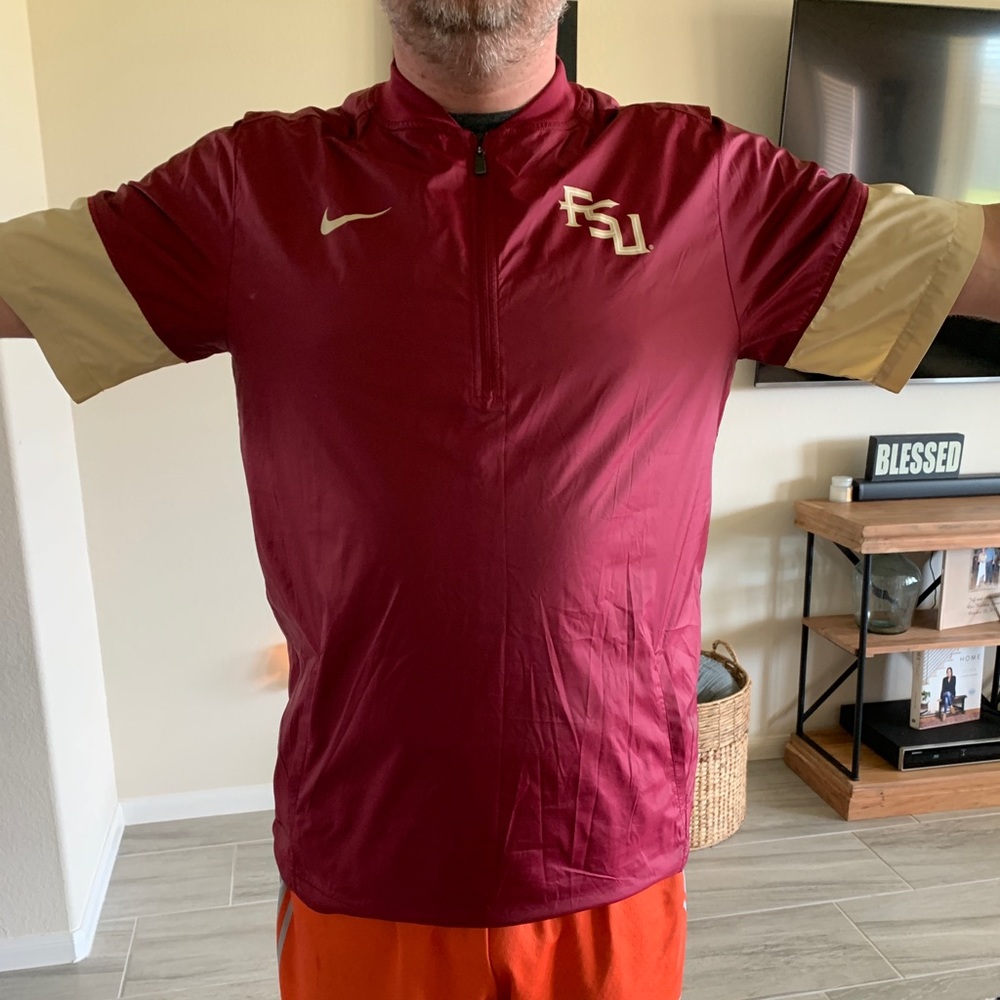 Nike FSU Short Sleeve Pullover